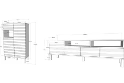 Hejde TV-Benk 180 cm