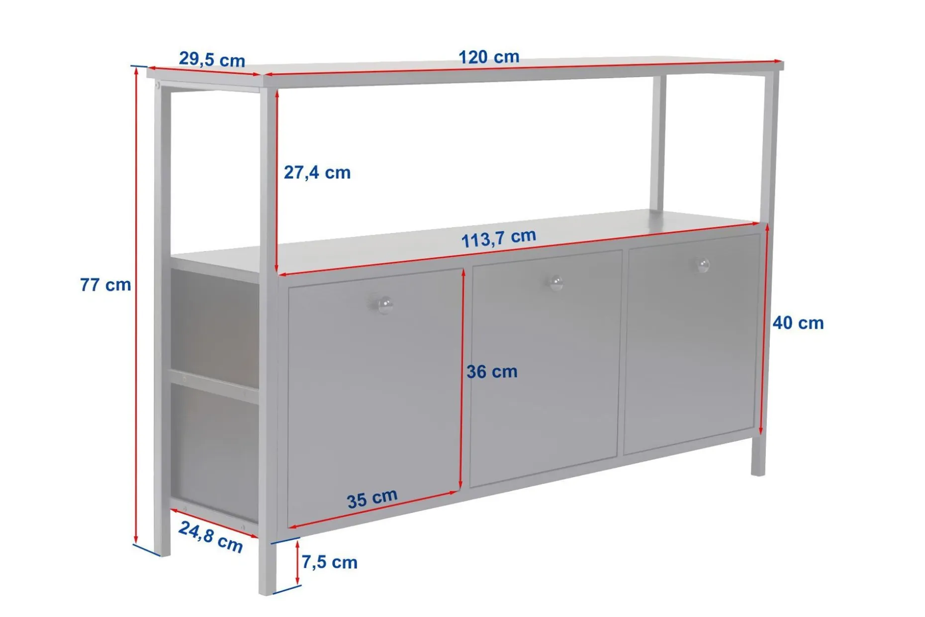Hemani Konsollbord 120 cm