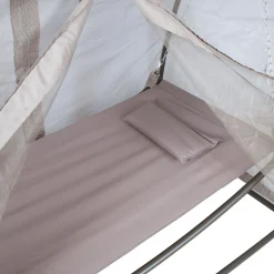 Hengekøye HOME4YOU Sunday med tak taupe