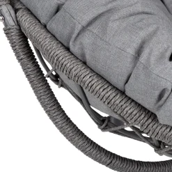 Hengestol HOME4YOU Amara 134x134x196 cm mørkegrå