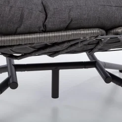 Hengestol HOME4YOU Finse 2-seter 142x106x194 cm mørkegrå