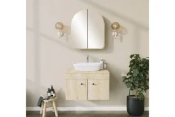 Heren Overskap med speil 45 cm