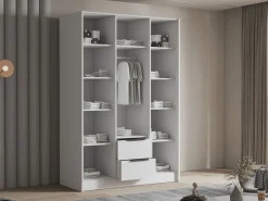 Herrljunga Garderob 150x215 cm med Skuffer