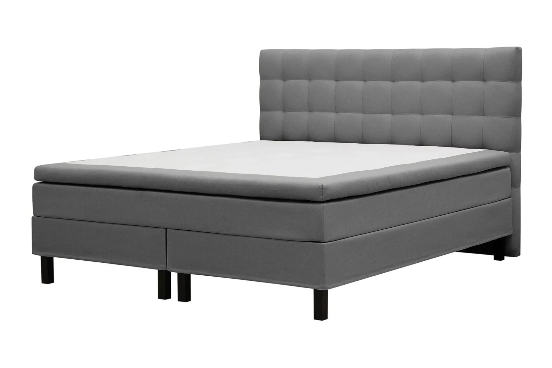 Hilton Komplett Sengpakke 180x200 cm Kontinentalseng med rutet sengegavl