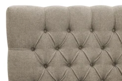 Hilton Lyx komplett sengpakke 180x200 cm kontinentalseng med knappepolstret sengegavl i chenille