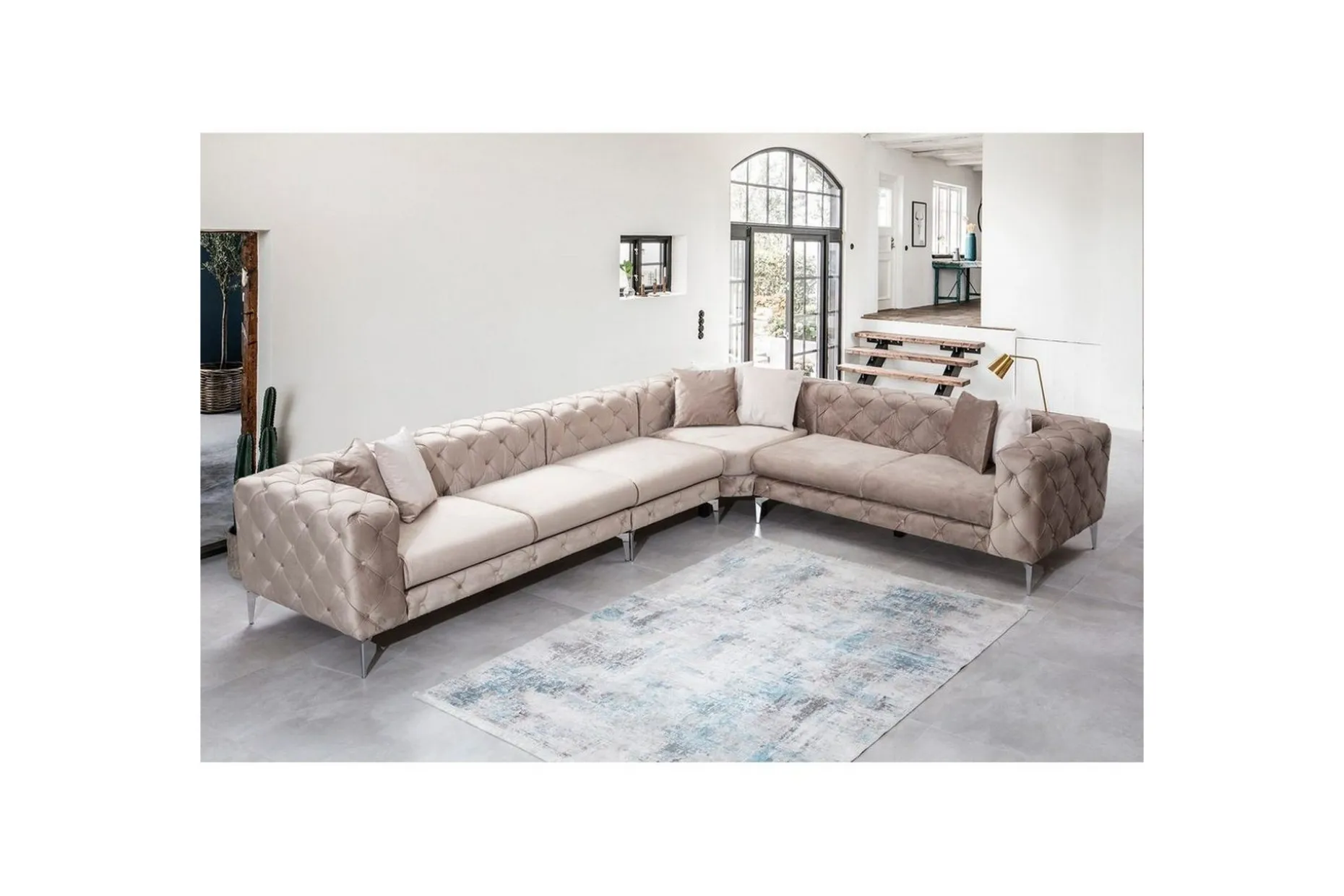 Hjørnesofa Beachport Beige