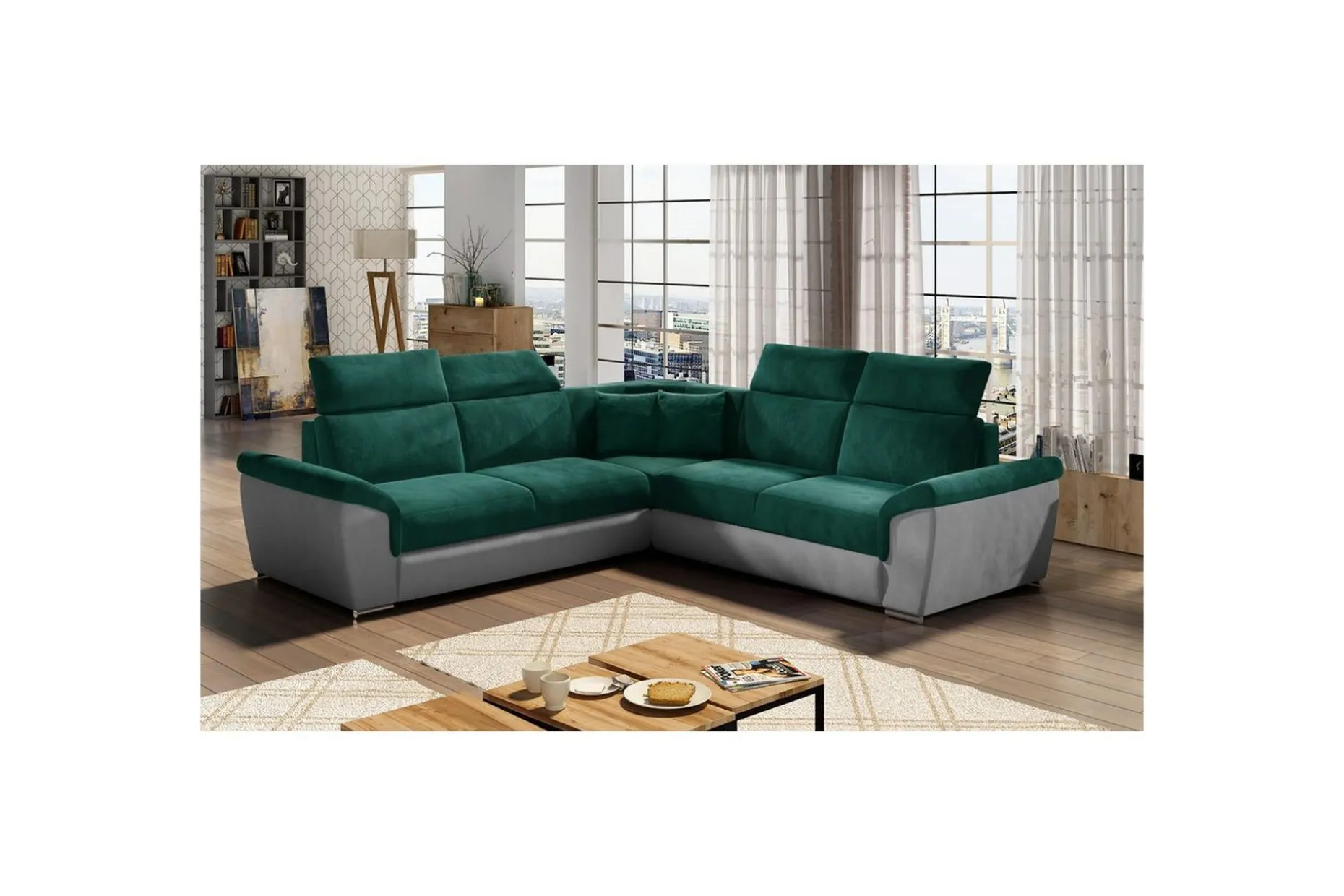 Hjørnesofa Eltap Federico 266x102x266 cm