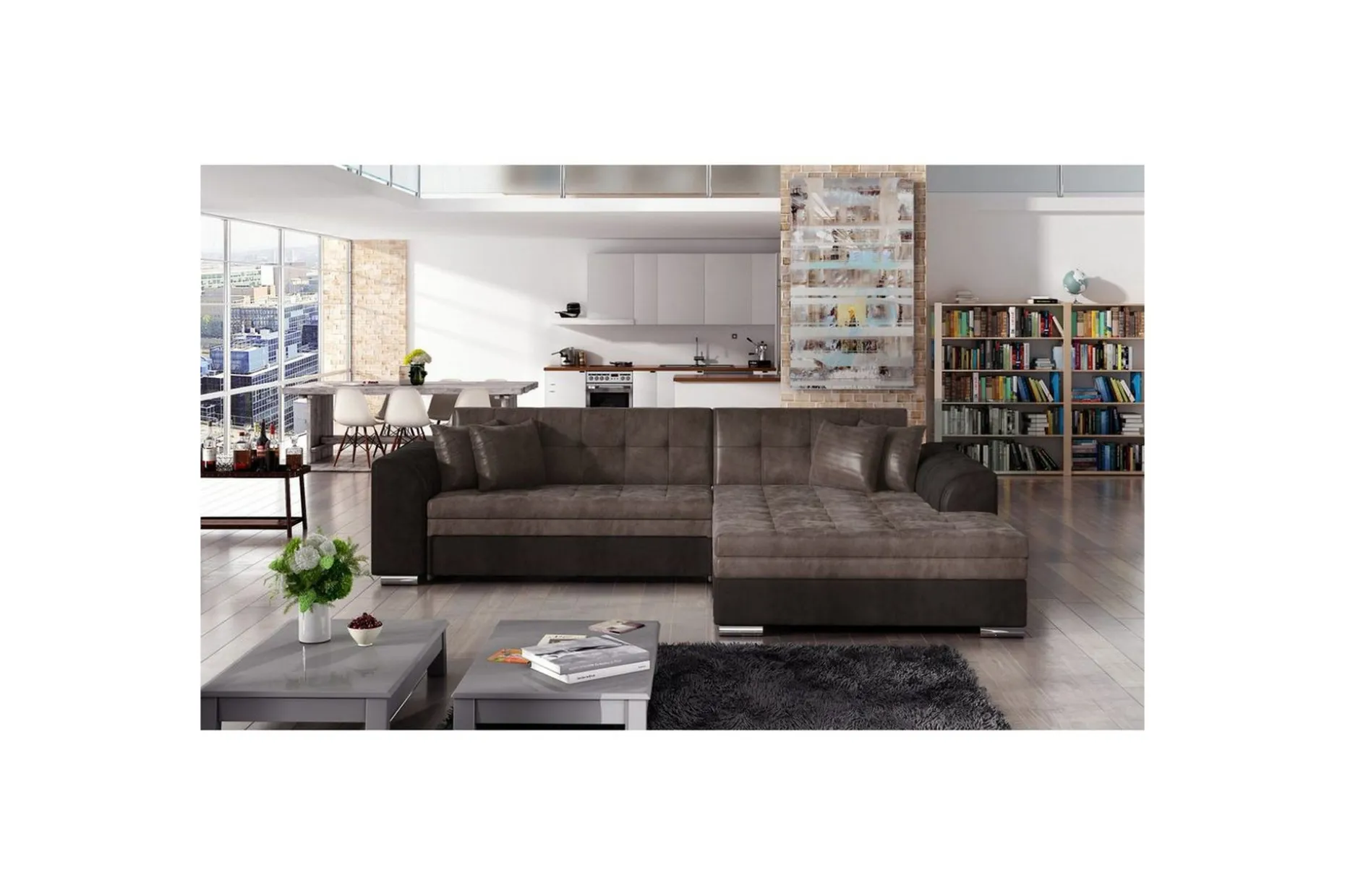 Hjørnesofa Eltap Sorento 296x194x78 cm