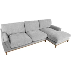 Hjørnesofa HOME4YOU Basil Grå Høyre hjørne