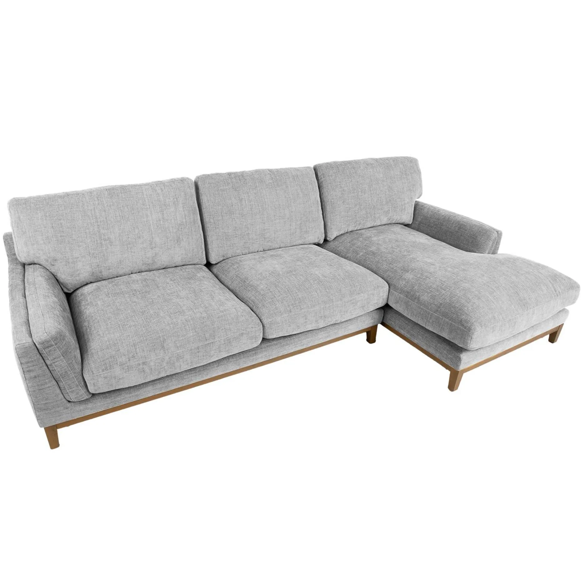 Hjørnesofa HOME4YOU Basil Grå Høyre hjørne