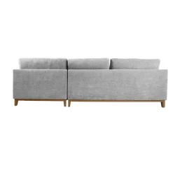 Hjørnesofa HOME4YOU Basil Grå Høyre hjørne