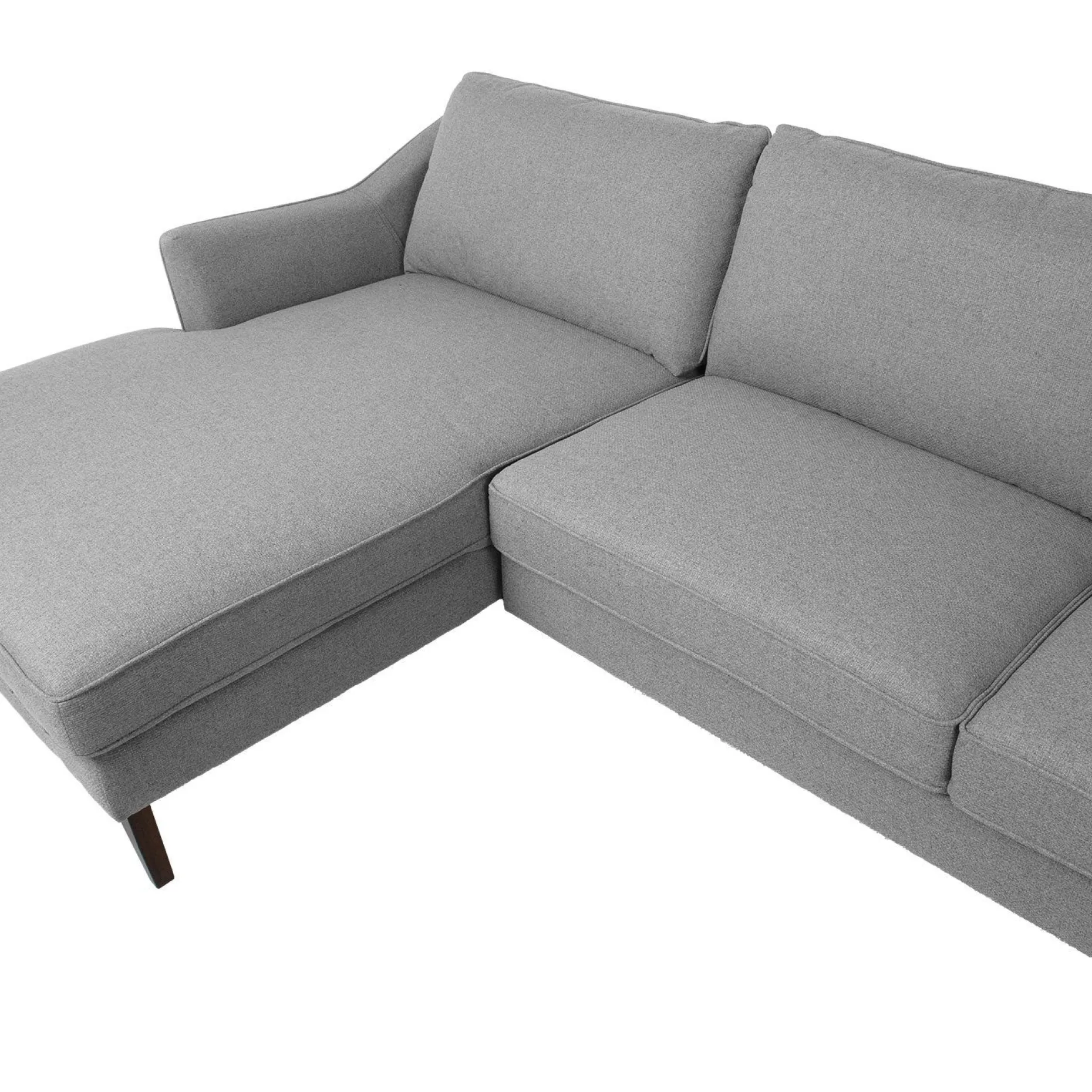 Hjørnesofa HOME4YOU Birgit venstre hjørne grå