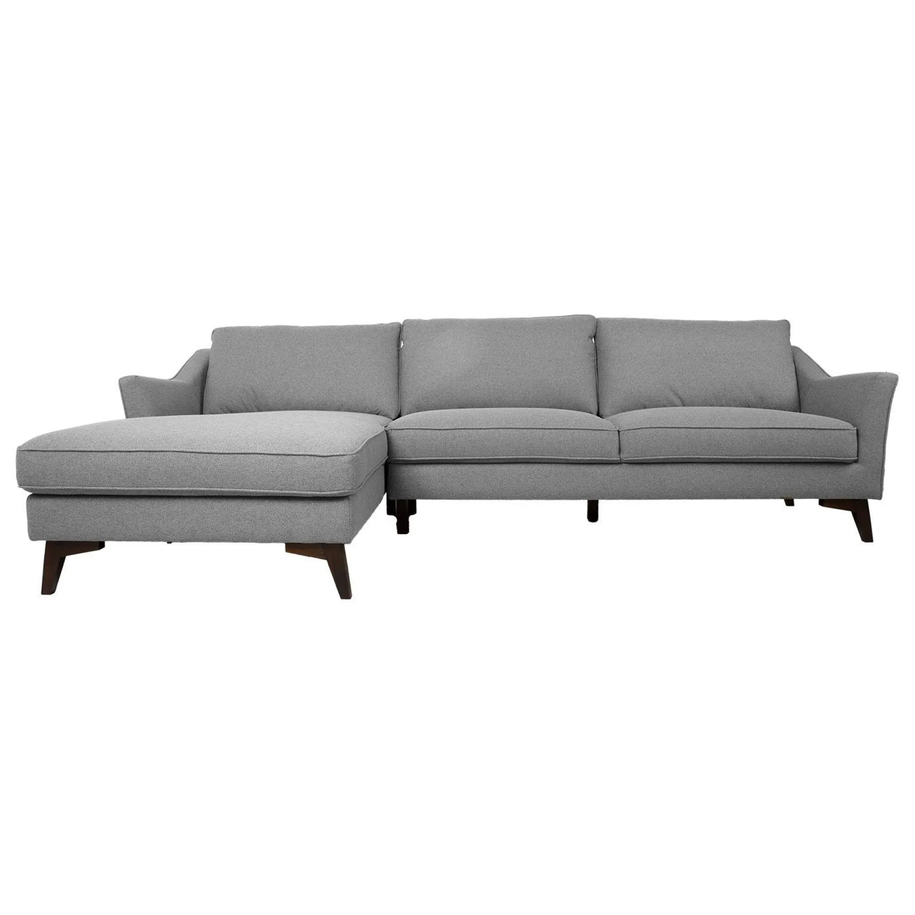 Hjørnesofa HOME4YOU Birgit venstre hjørne grå