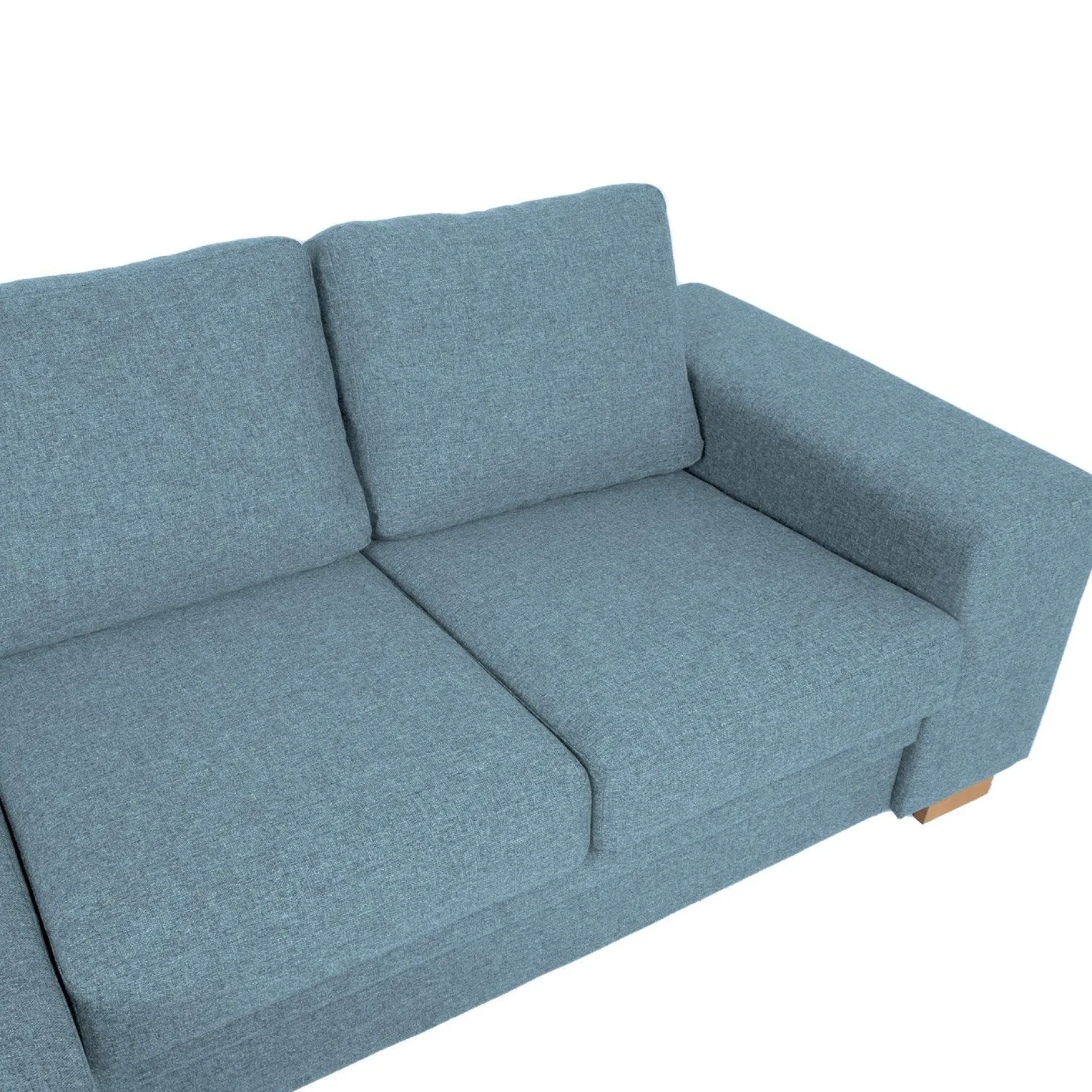Hjørnesofa HOME4YOU Dagmar lyseblå