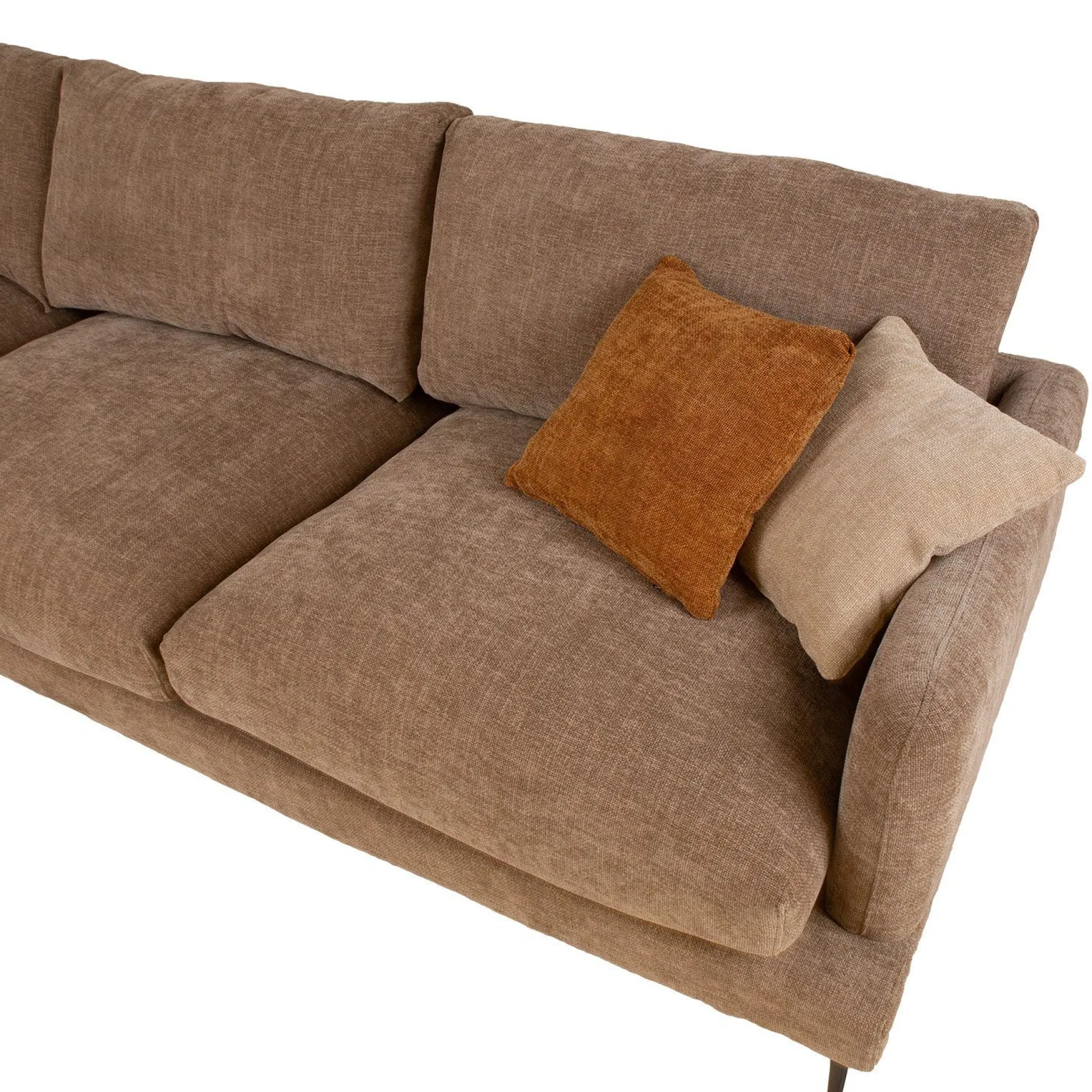 Hjørnesofa HOME4YOU Daisy Beige Venstre hjørne