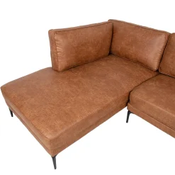 Hjørnesofa HOME4YOU Sofia Brun Venstre hjørne