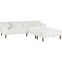 Hjørnesofa med fotskammel Holt
