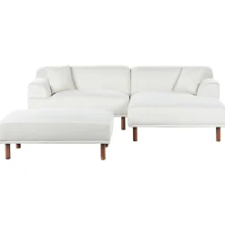 Hjørnesofa med fotskammel Holt
