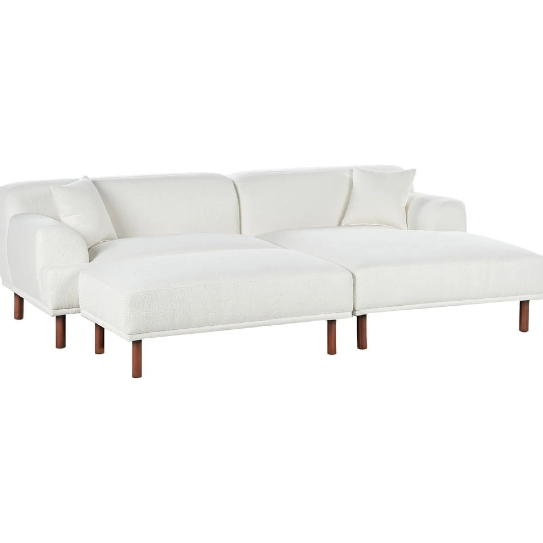 Hjørnesofa med fotskammel Holt
