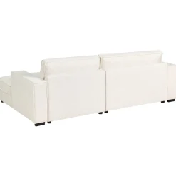 Hjørnesofa med fotskammel Renders