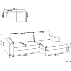 Hjørnesofa Renders