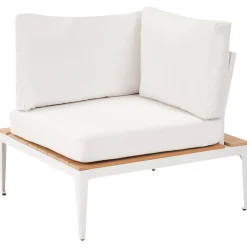 Hjørnesofa utendørs med bord 5-seter Positano