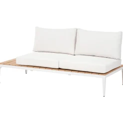 Hjørnesofa utendørs med bord 5-seter Positano