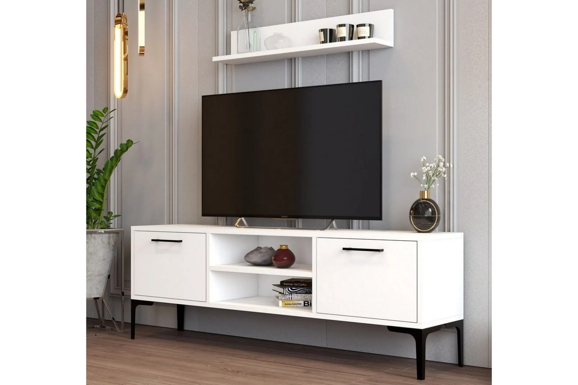 Holter TV-møbelsett 140x30 cm