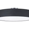 Hotel Plafond 65 cm 5xE27 svart