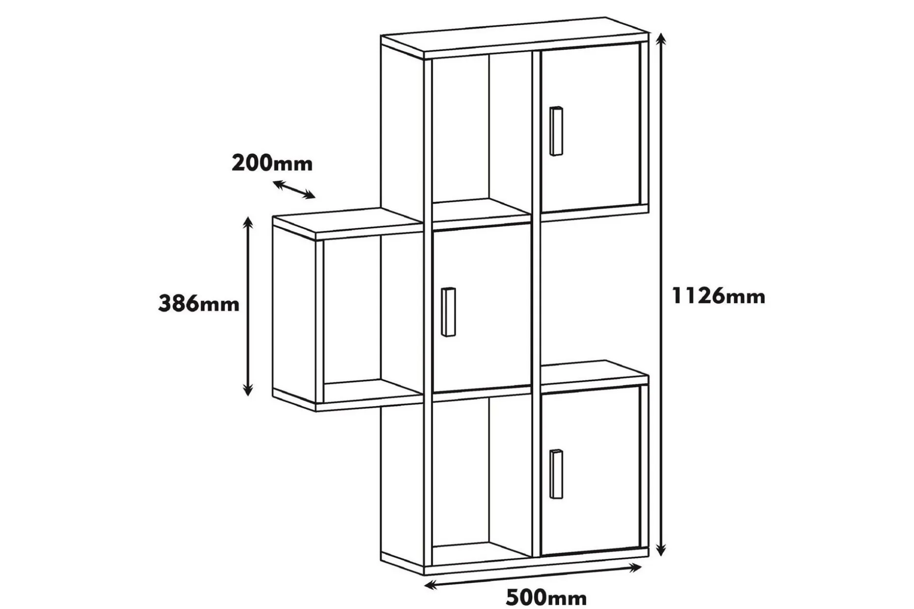 Hovdane Vegghylle 75 cm