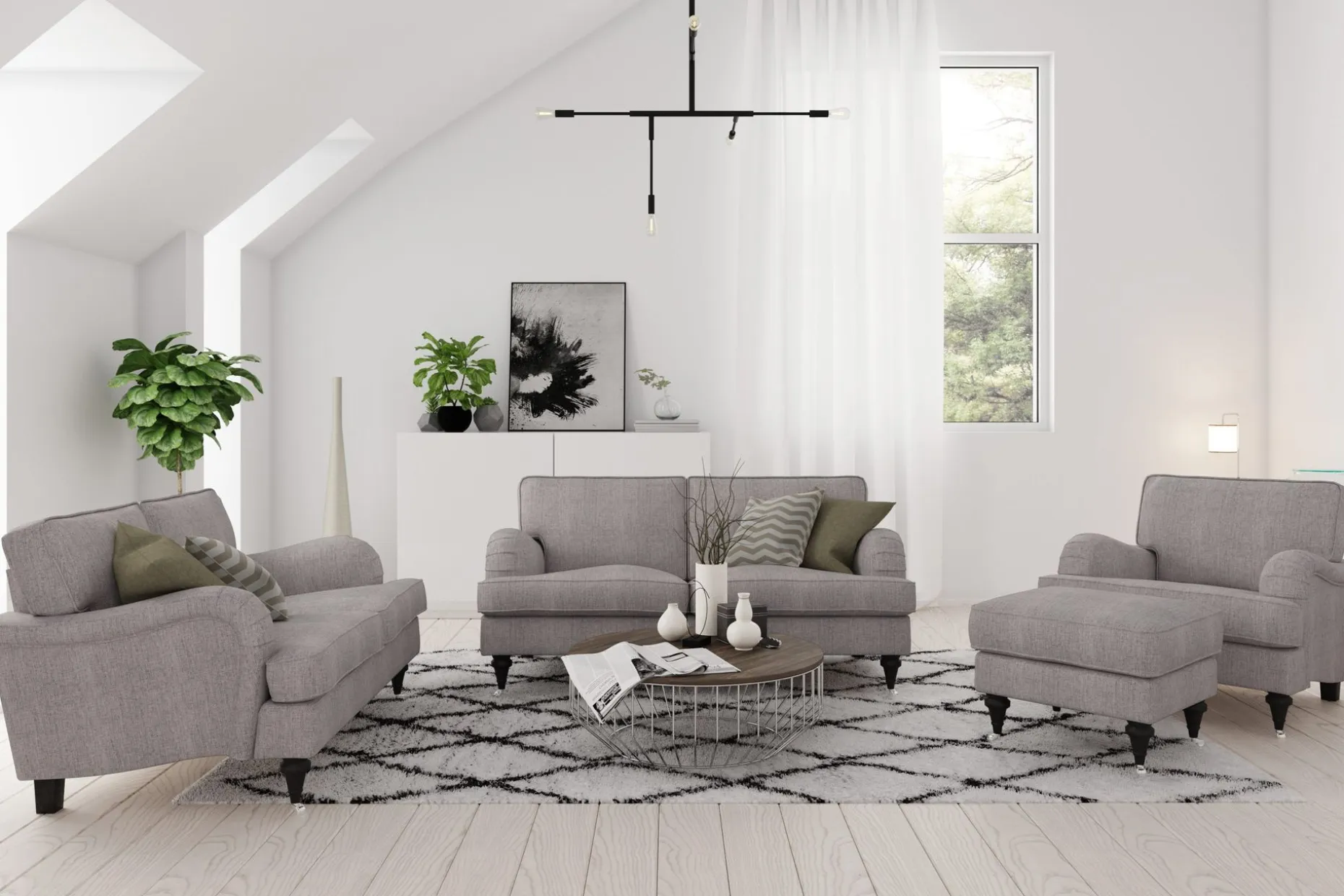 Howard Classic 2-seters Stoffsofa