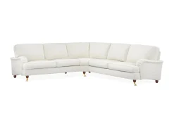 Howard Lyx 6-seters Høyrevendt L-formet Hjørnesofa i Bouclé