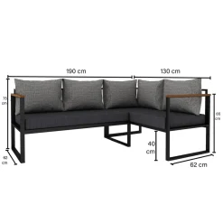 Hue Hagesofa 190 cm
