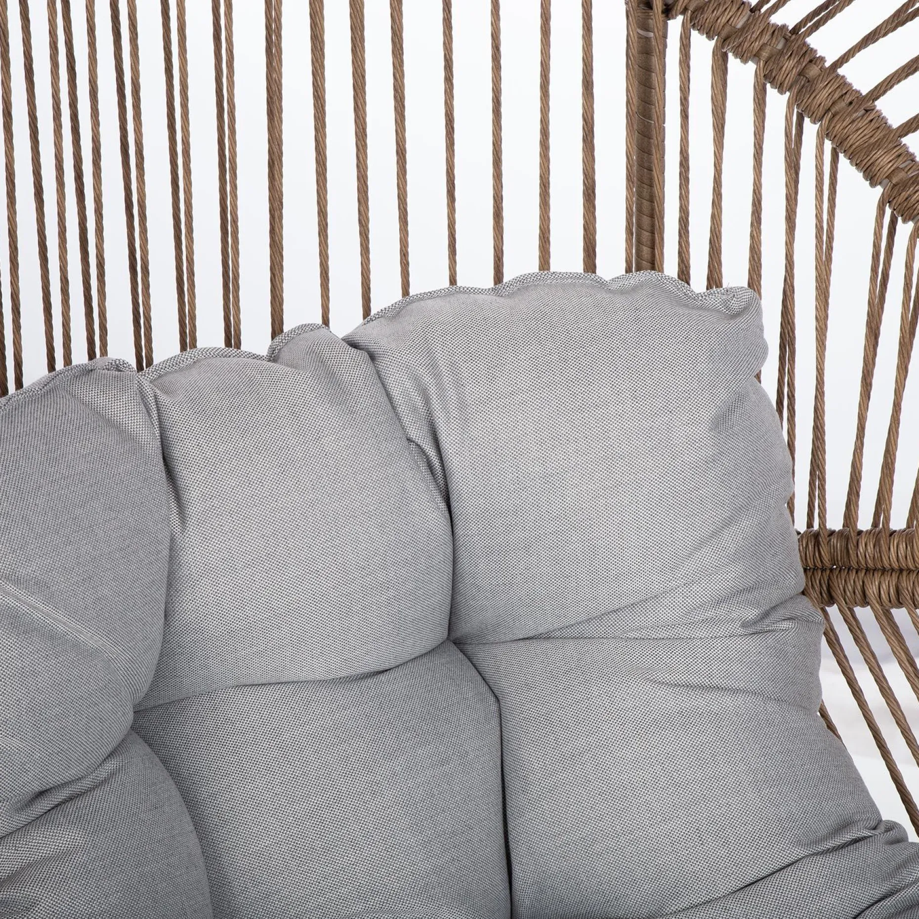 Hvilestol HOME4YOU Dorian swivel 89x95x154 cm lysebrun