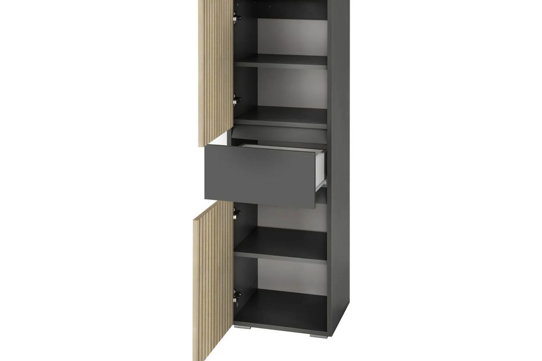 Høyskap til bad Loft24 Baderomsskap Loft24 Wisla 130x35x38 cm Natur