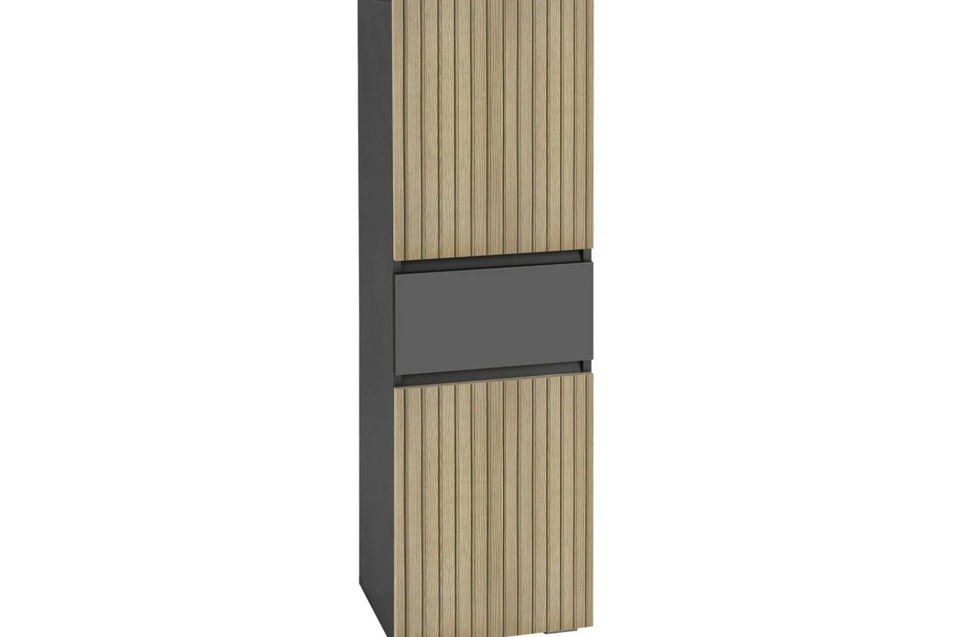Høyskap til bad Loft24 Baderomsskap Loft24 Wisla 130x35x38 cm Natur