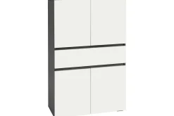 Høyskap til bad Loft24 Wisla Høyskap til bad 130x76x35 cm Grå