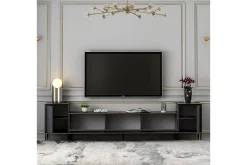 Imaj TV-møbelsett 180x35 cm Svart