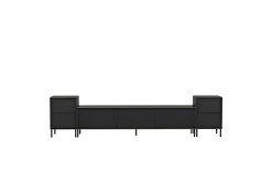 Imaj TV-møbelsett 180x35 cm Svart
