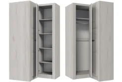 Indianapolis Garderobe 106x58x192 cm