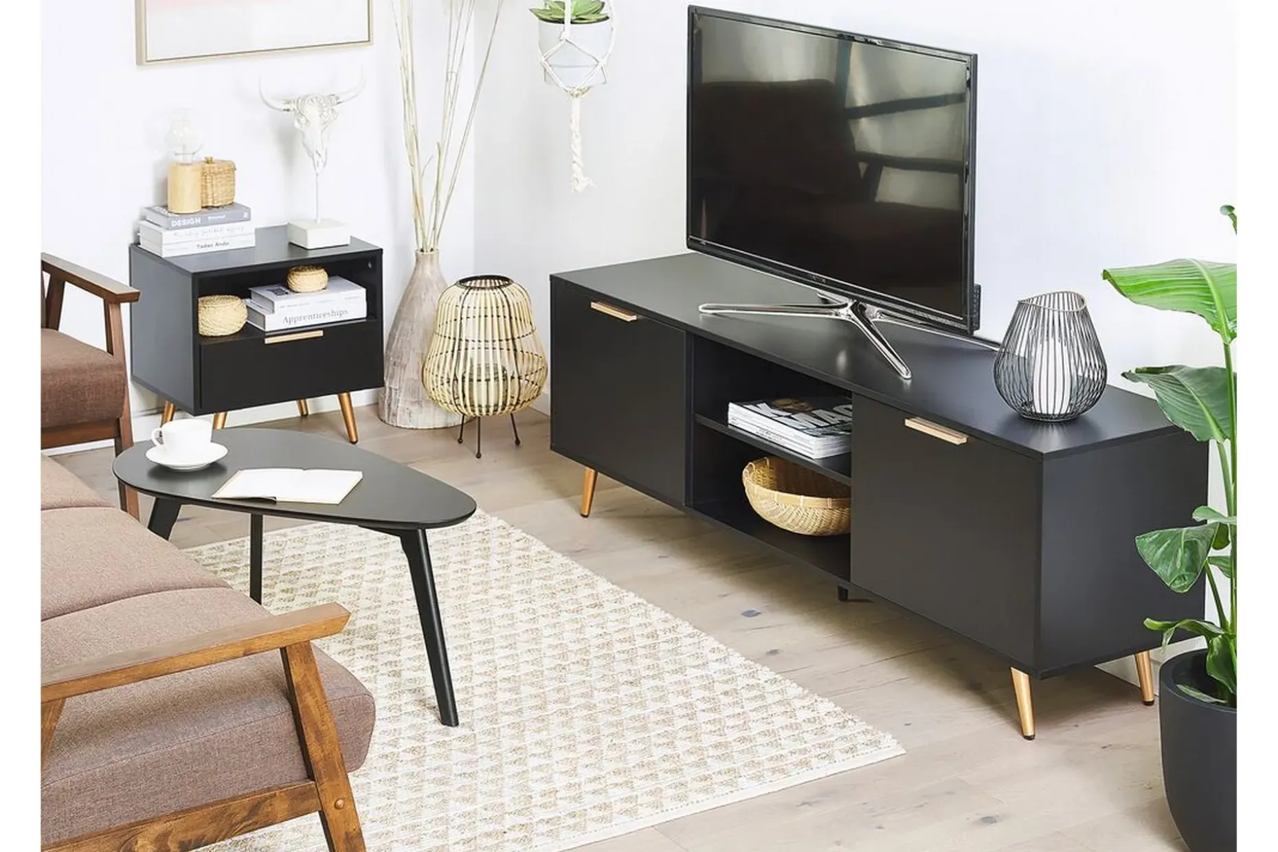 Indio TV-benk 166x40 cm