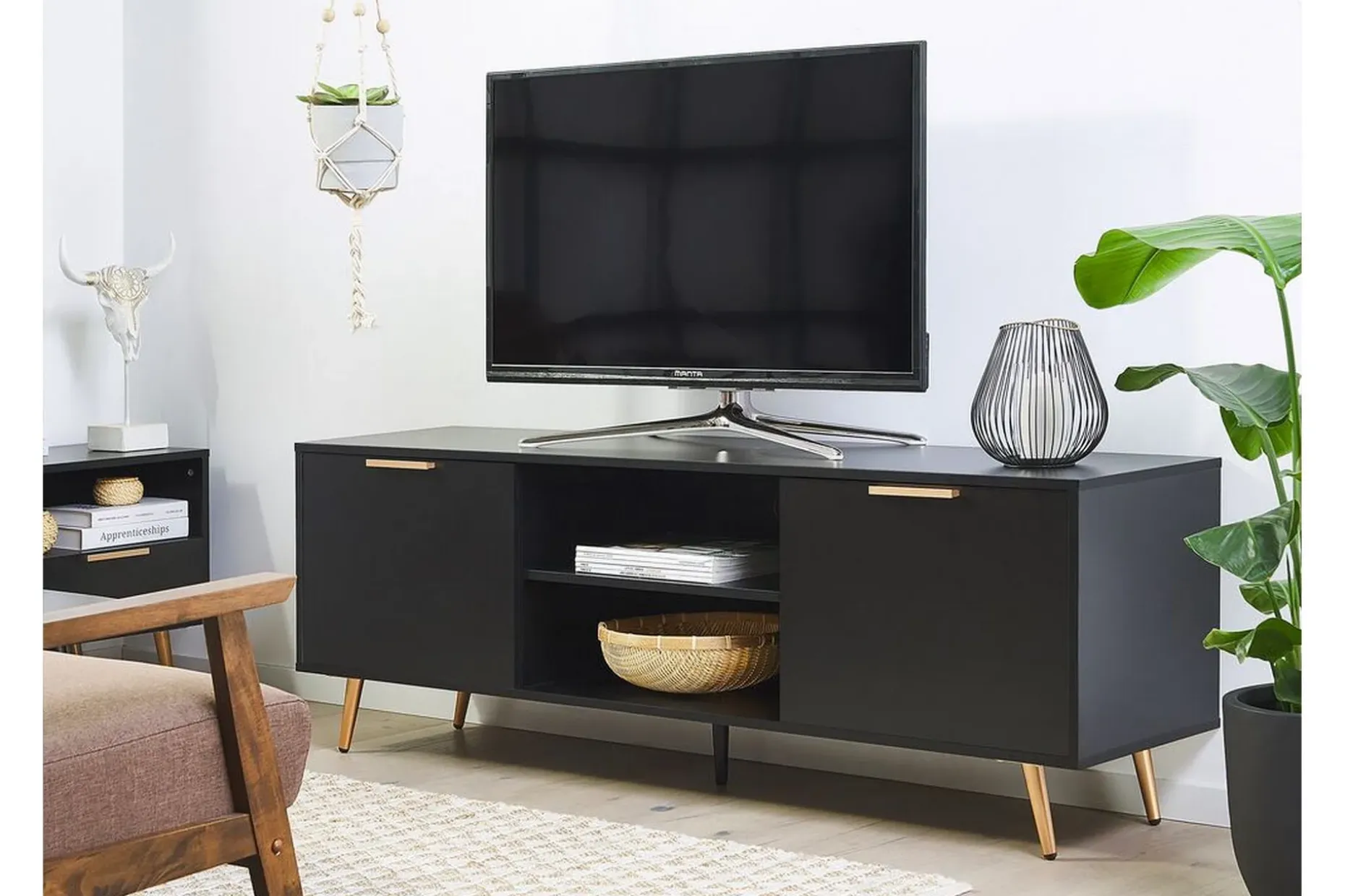 Indio TV-benk 166x40 cm