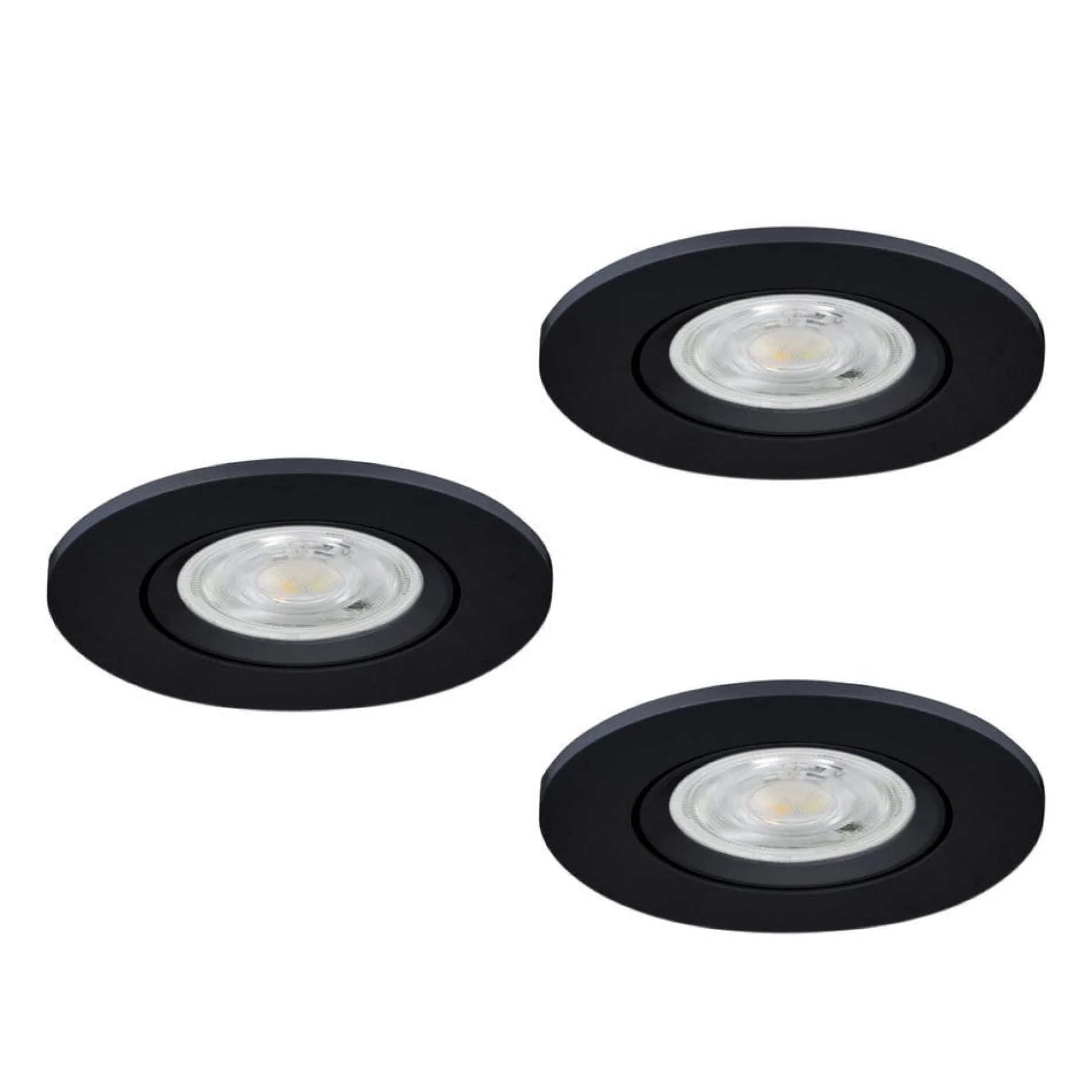 Innfelt lampe Barranco IP44 30 mm 3000K Sett på 3