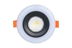 Innfelt Lampe Eglo Calonge RGB 3 stk Svart, Hvit