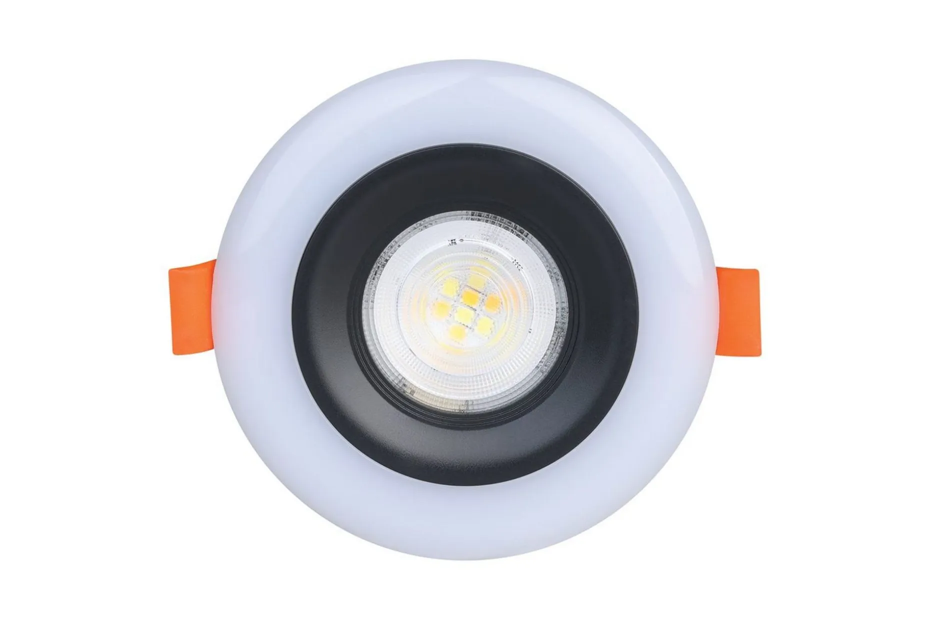 Innfelt Lampe Eglo Calonge RGB 3 stk Svart, Hvit
