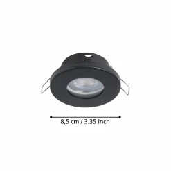 Innfelt lampe Favazzina 85 mm sett med 3
