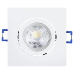 Innfelt lampe Saliceto Hvit 4000K