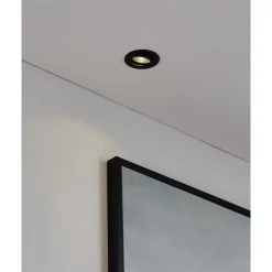 Innfelt lampe Saliceto Ø88 mm 2700K