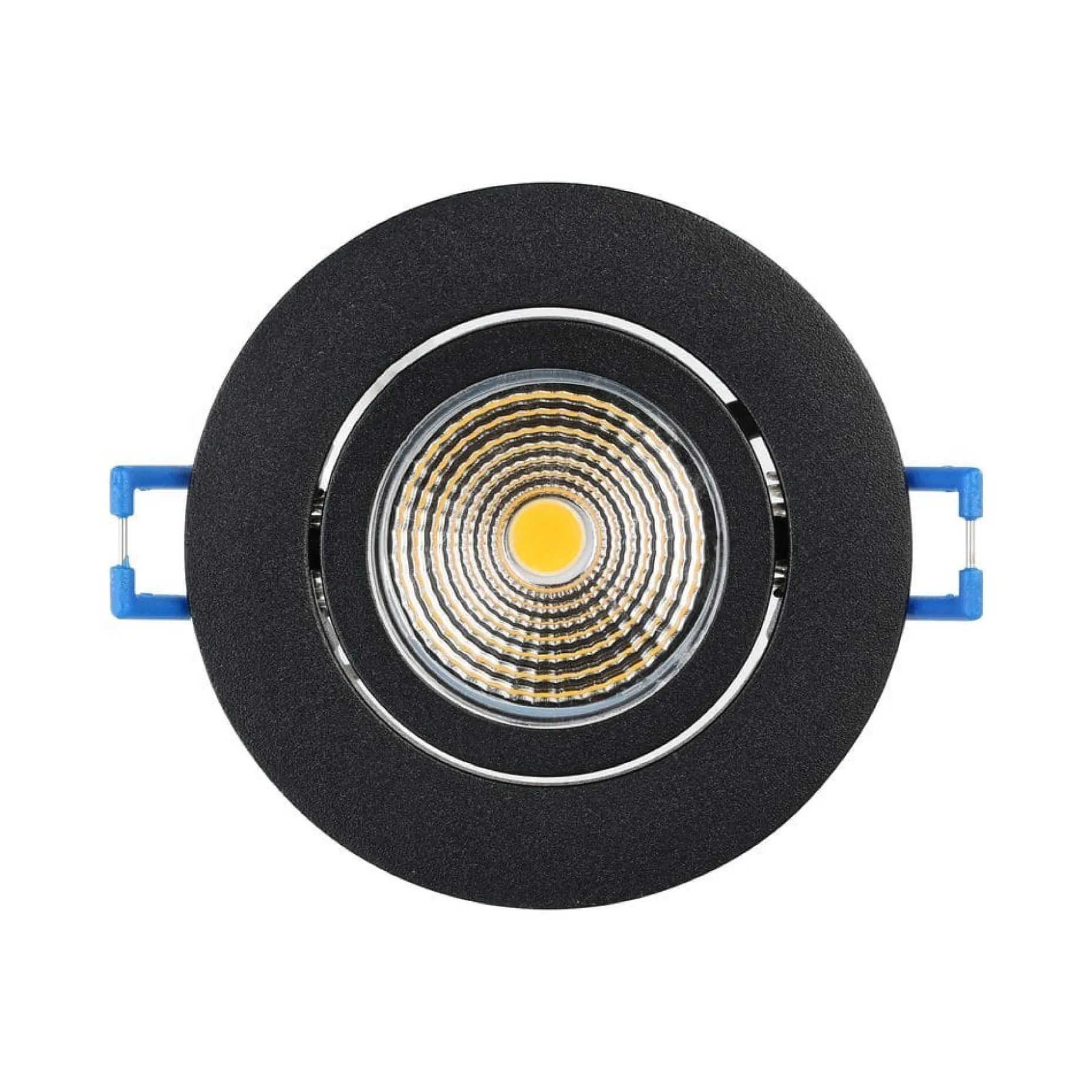 Innfelt lampe Saliceto Ø88 mm 2700K
