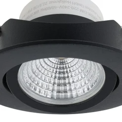 Innfelt lampe Saliceto Ø88 mm 2700K